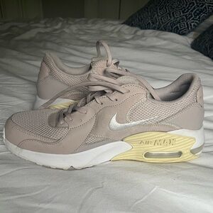 Nike Women's Air Max Sneakers - Cream and White